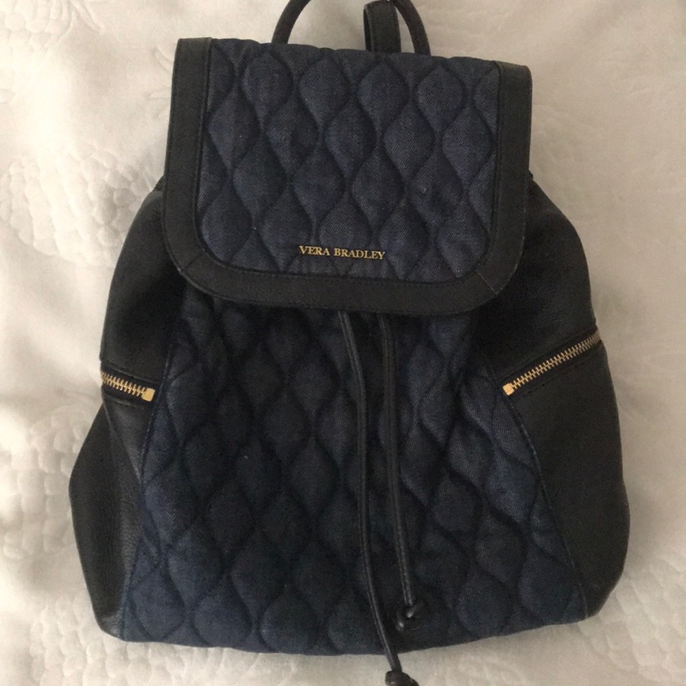 Vera Bradley quilted Backpack